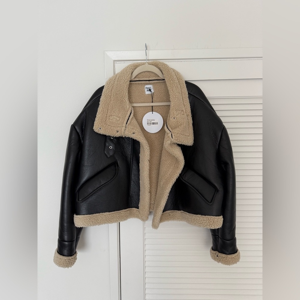 PRINCESS POLLY // Kimmons Oversized Jacket in Size XS/S